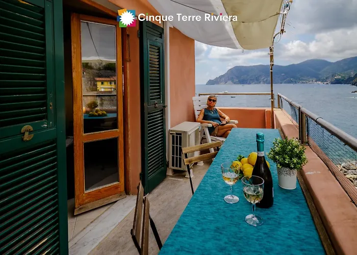 Casa Teresa With Ac And Sea View Balcony Apartmán