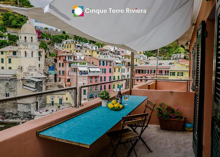 Casa Teresa With Ac And Sea View Balcony Apartament